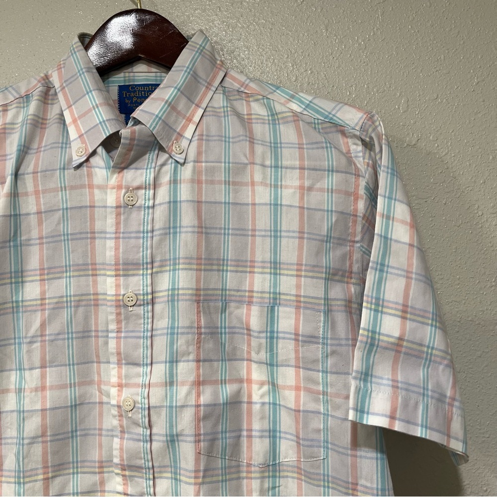 Pendleton Button Down Shirt Mens Medium Country T… - image 2